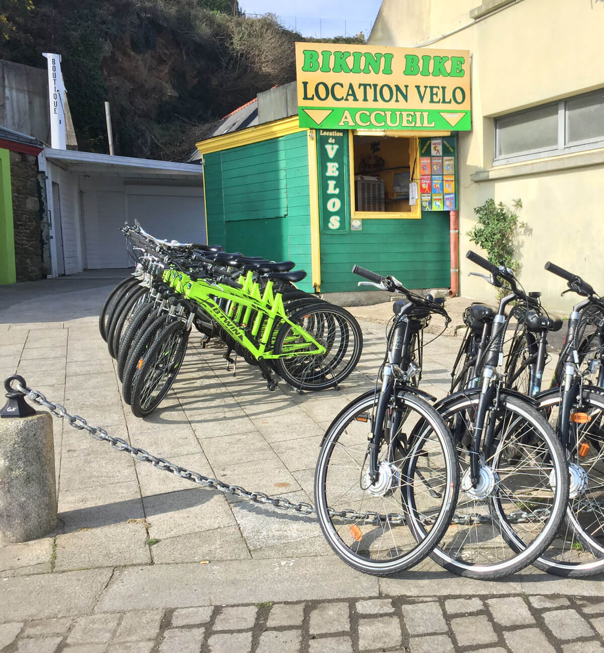 bikinibikelocationveloscootergroix Ile de Groix