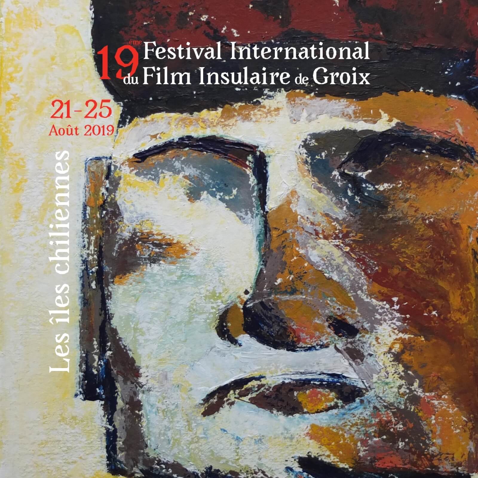 Affiche du Festival du film insulaire de Groix 2019